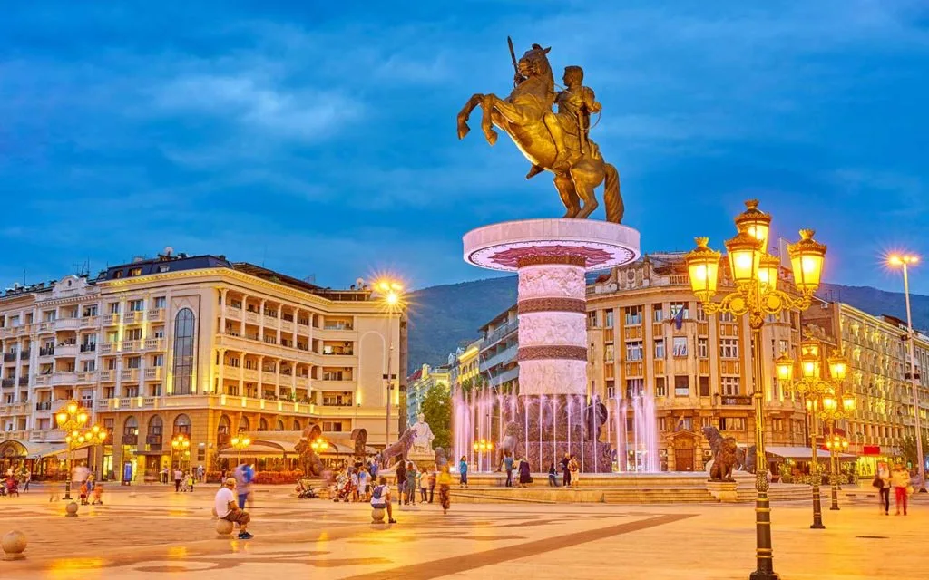 alexander the great statue - things to do in skopje