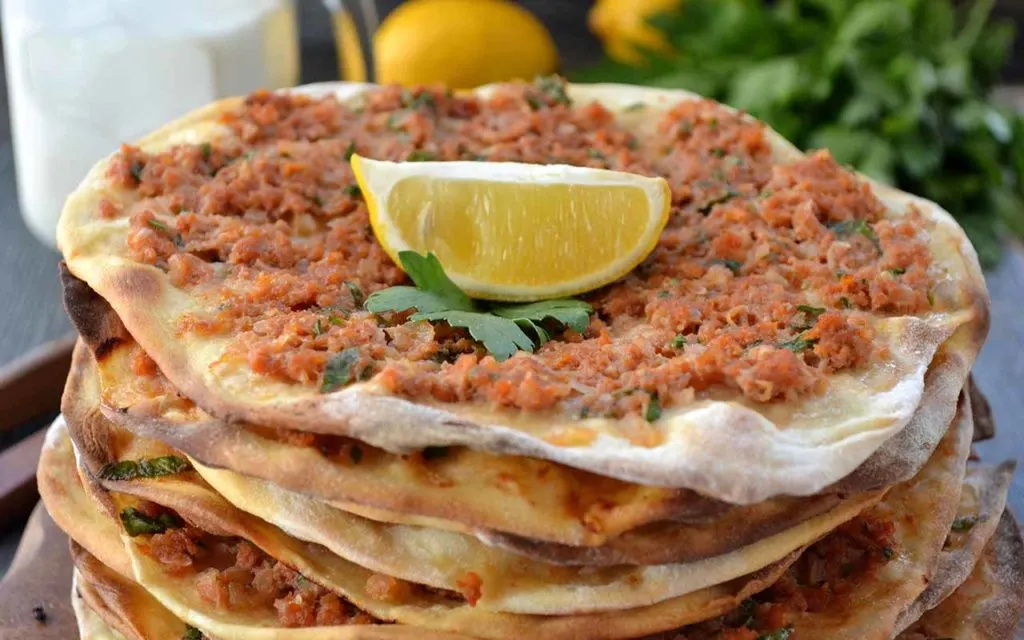 Armenian Food - meat pie
