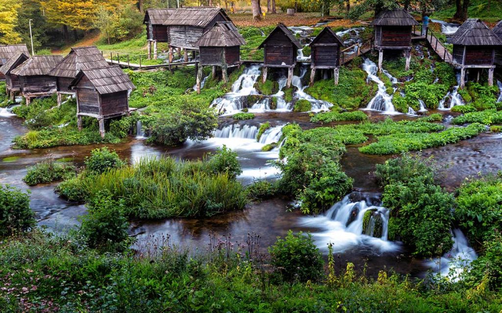 Windmill in Jajce, Bosnia