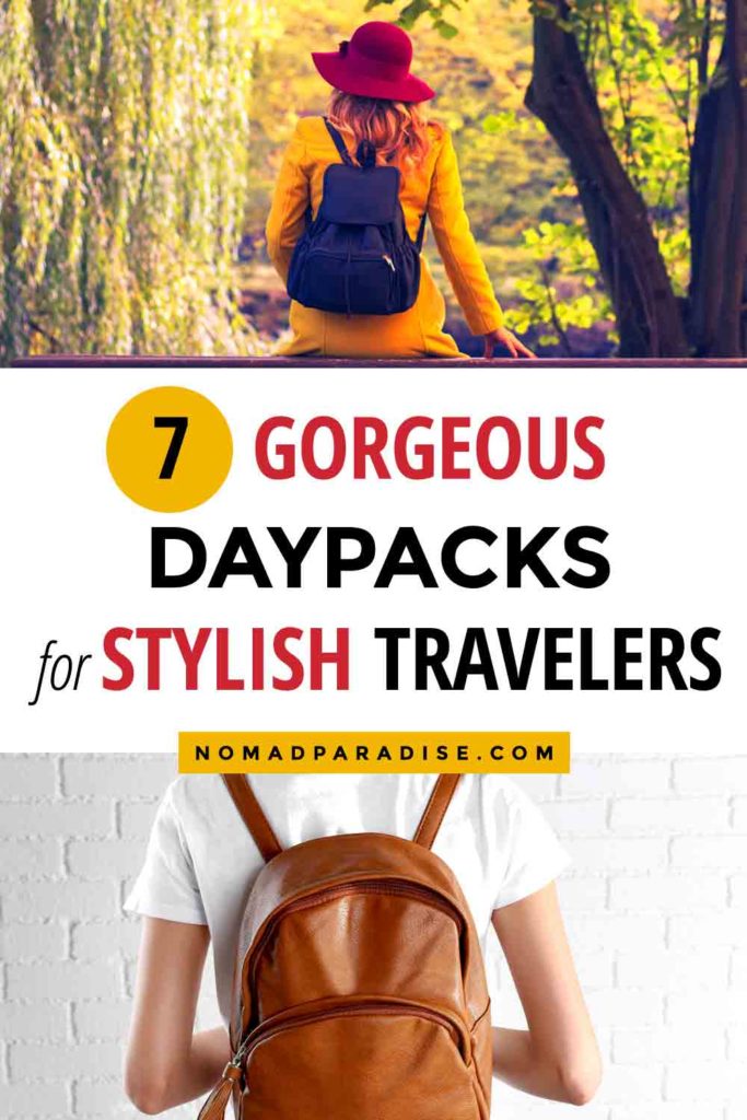 stylish daypacks for travel
