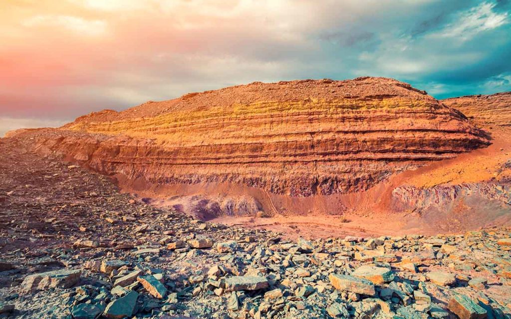 Ramon Crater Negev desert