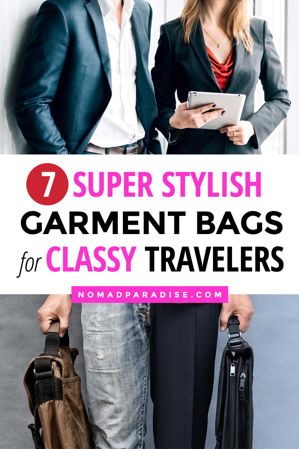 7 Best Garment Bags for Travel People Love (2023) Nomad Paradise