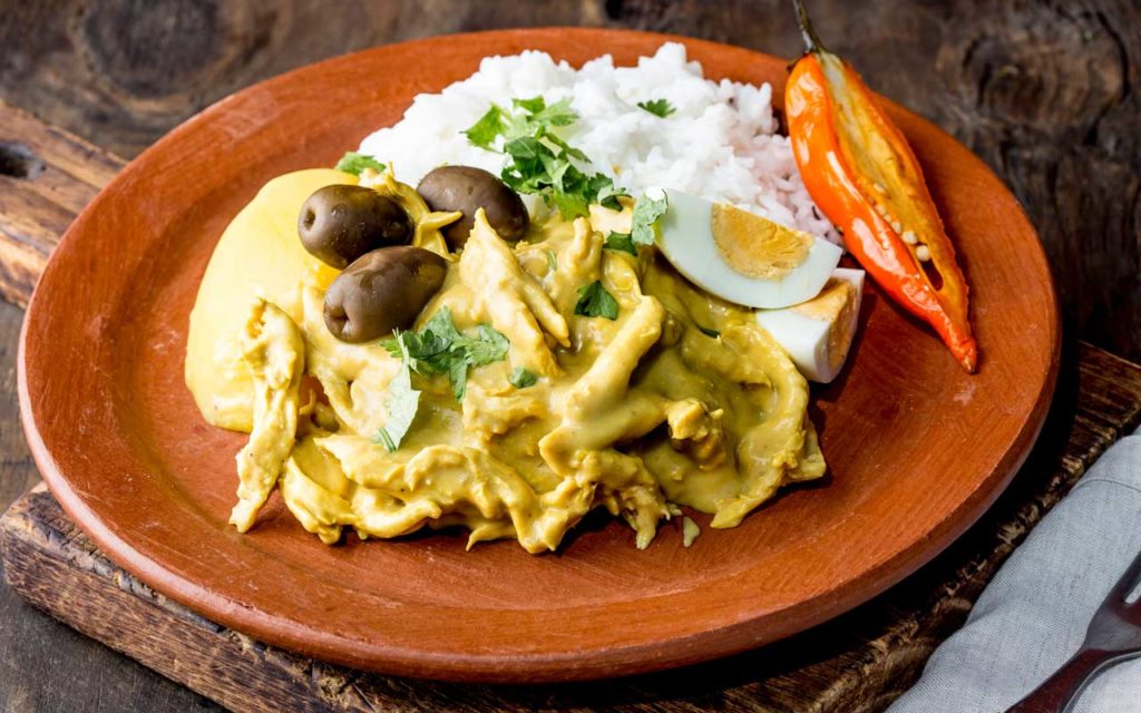 Peruvian Food: Aji de Gallina