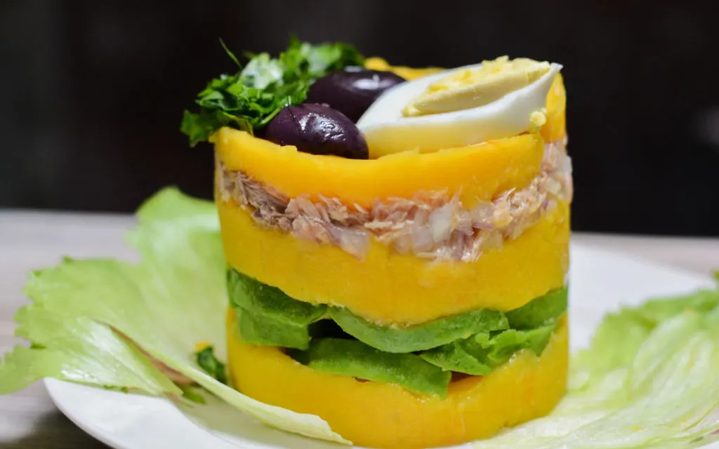 Peruvian Food: Causa (Potato Casserole)