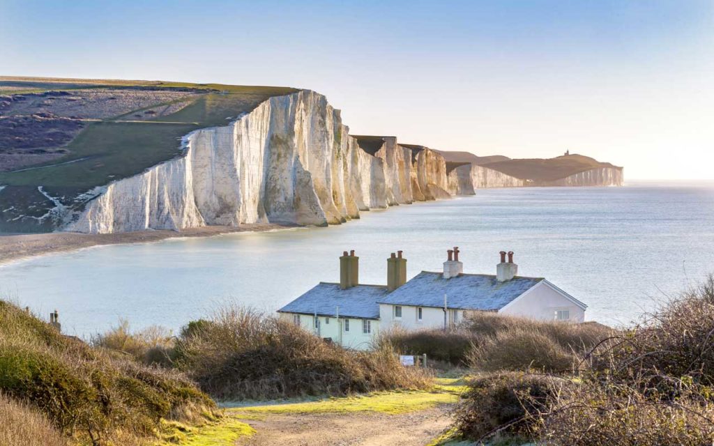 Seven Sisters Chalk Cliffs, England, UK