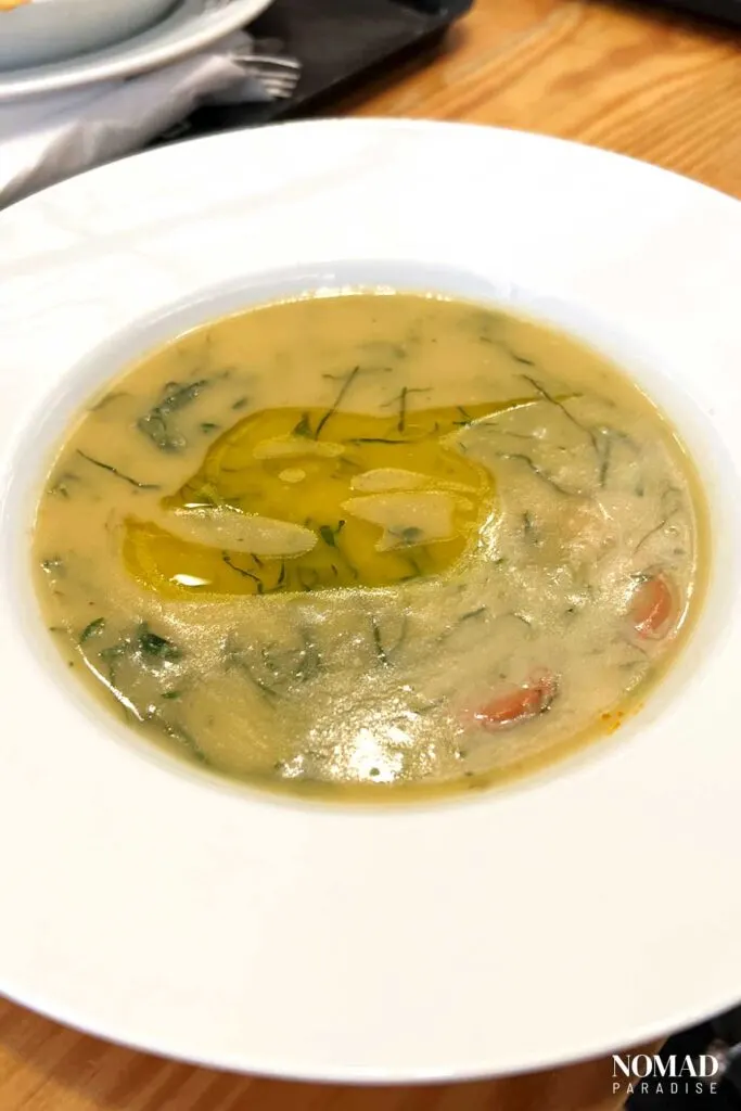 Portuguese Food: Caldo Verde (Portuguese Traditional Green Soup)