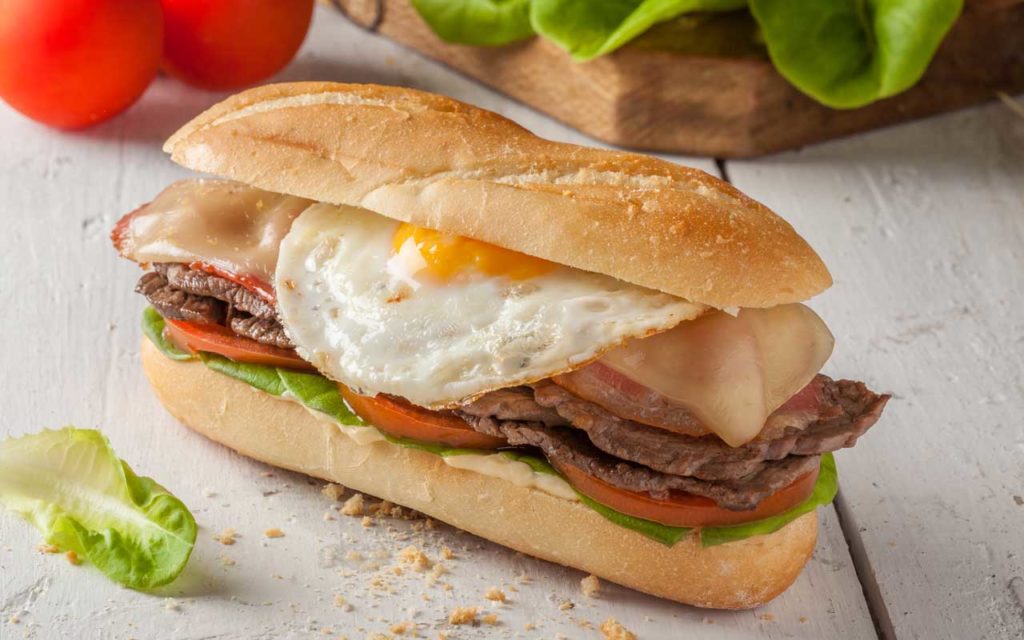 Uruguayan Food: The Chivito / “Little goat sandwich” 