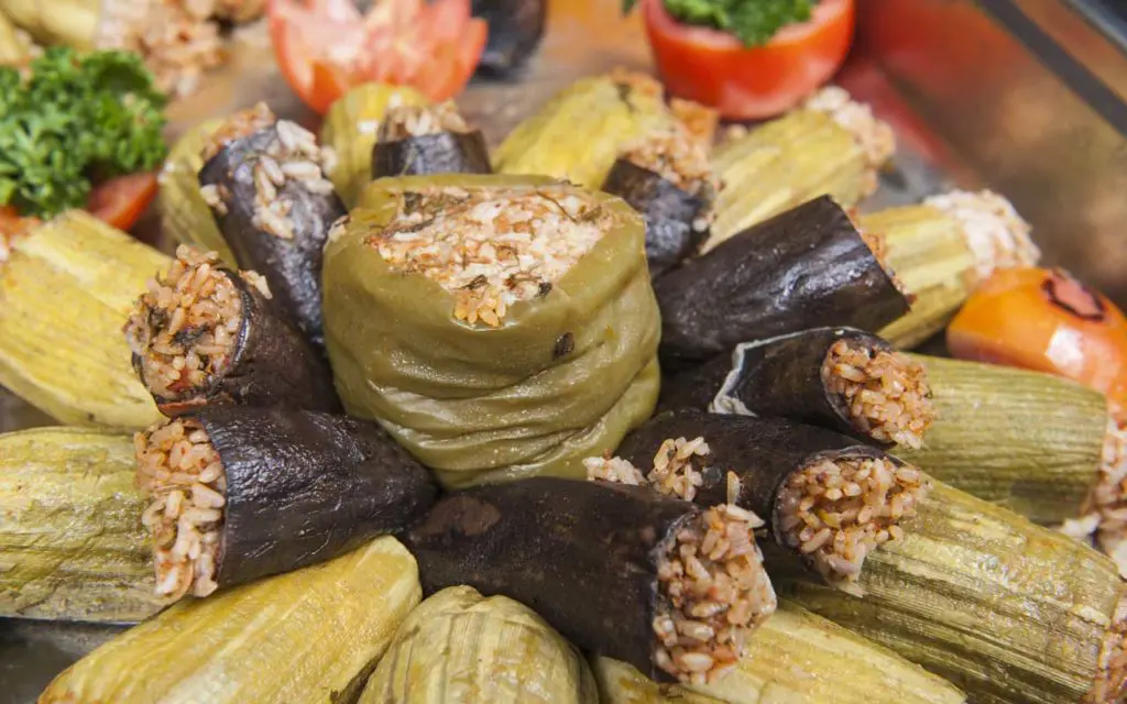 Algerian Food: Dolma – Various Vegetables Stuffed with Meat
