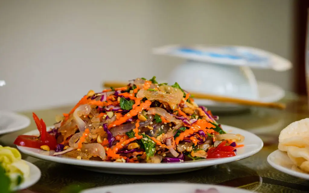 Vietnamese Food: Gỏi Sứa – Jellyfish Salad