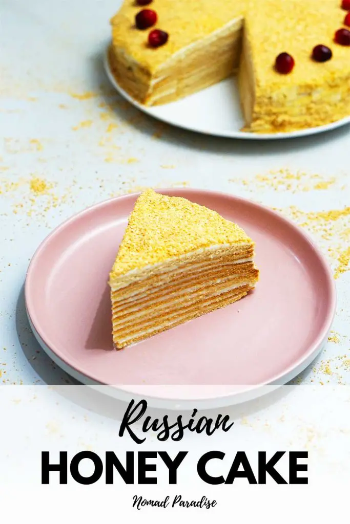 Russian Honey Cake - Nomad Paradise