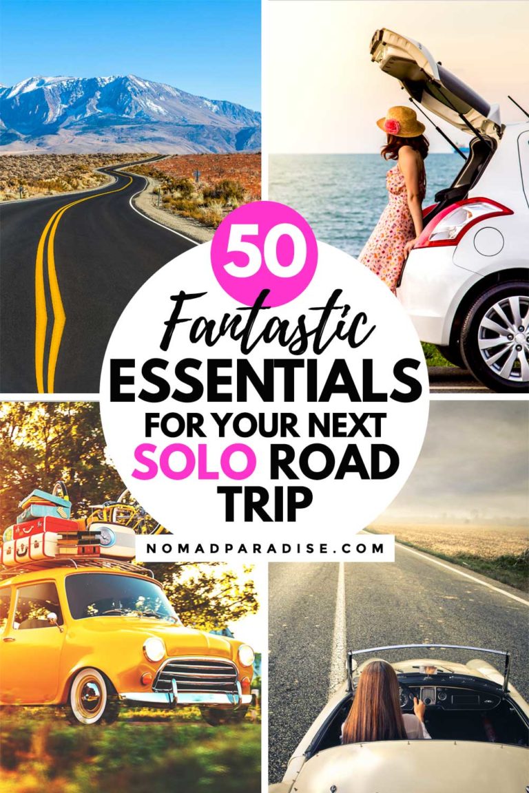 solo road trip hacks