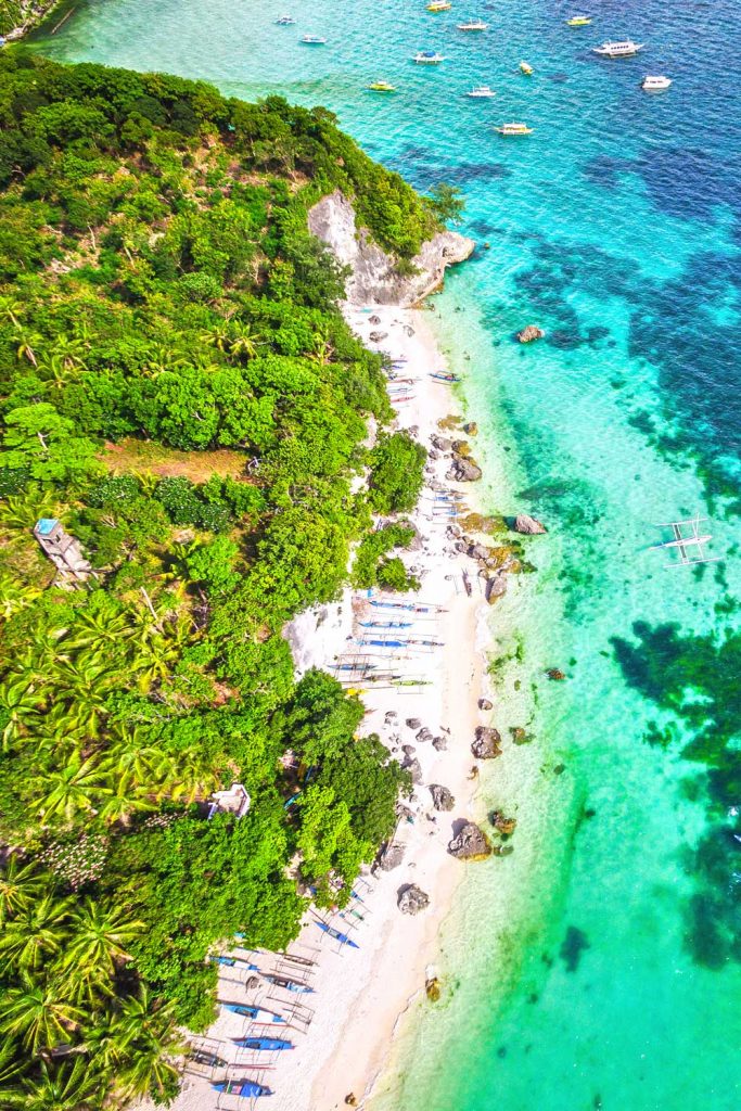Filipino island: Boracay