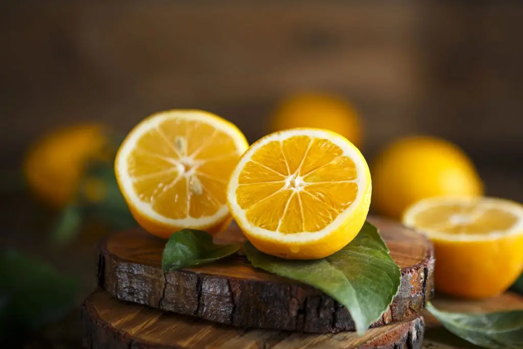 Asian fruit: Meyer Lemon