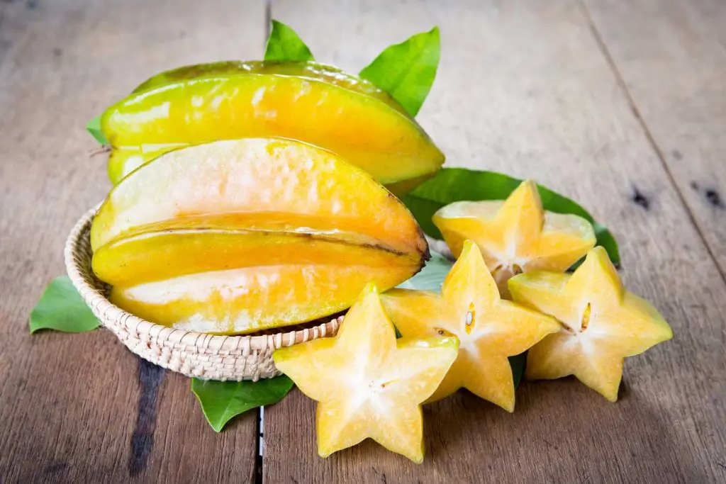 Asian fruit: Starfruit or Carambola
