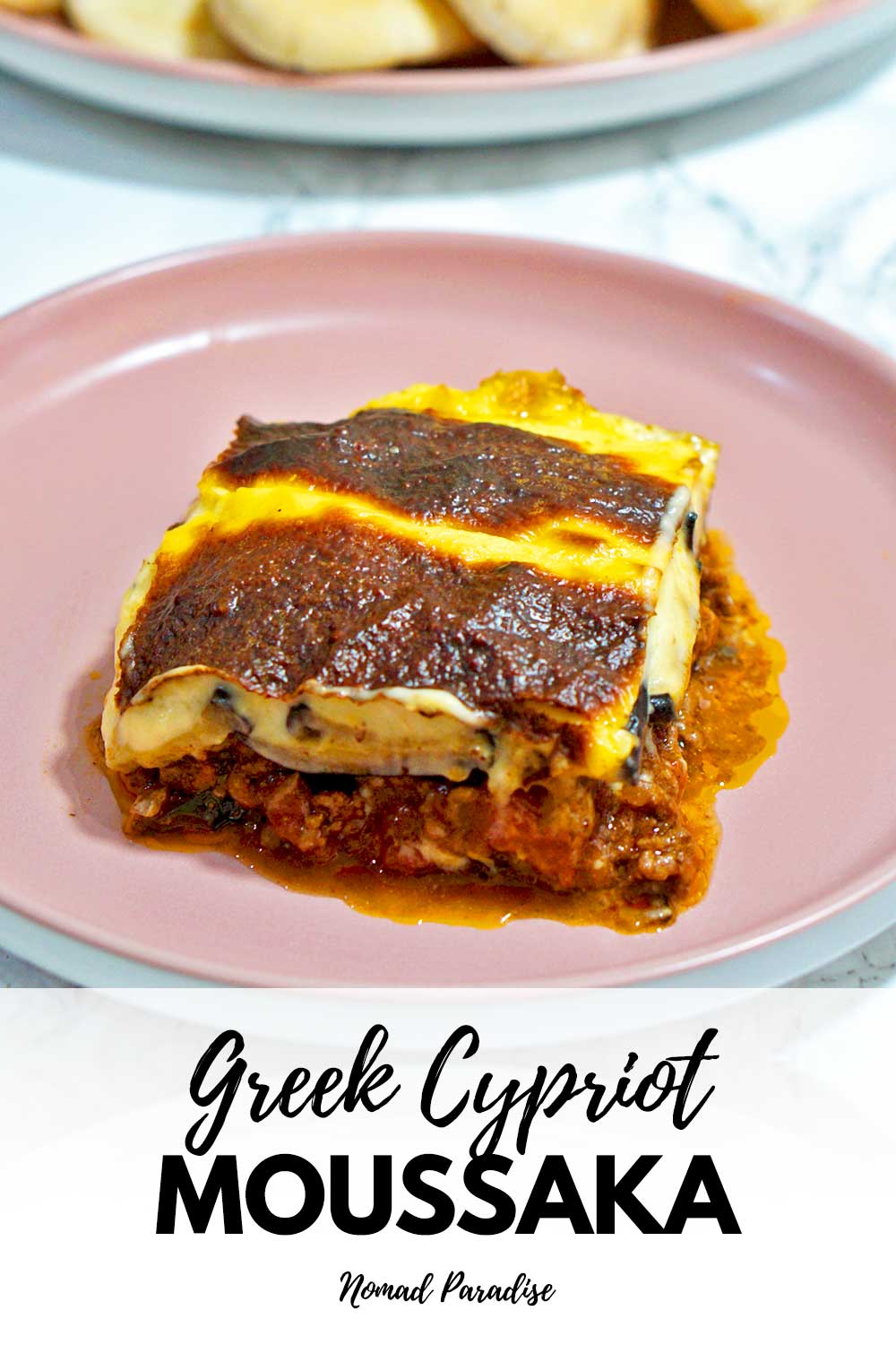Greek Cypriot-Inspired Moussaka (Eggplant "Lasagna") Recipe - Nomad ...