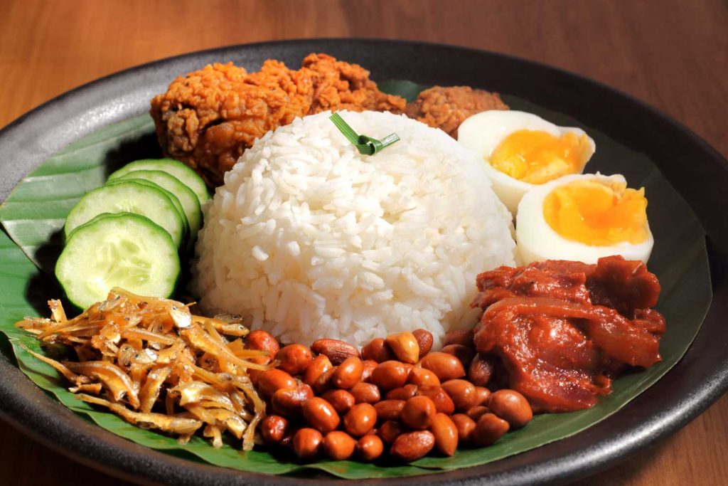 food presentation in malay
