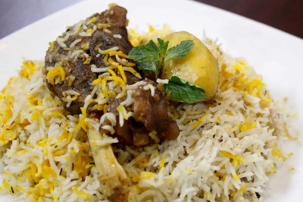 Bangladeshi Food: Kacchi Biriyani (Mutton Biriyani)