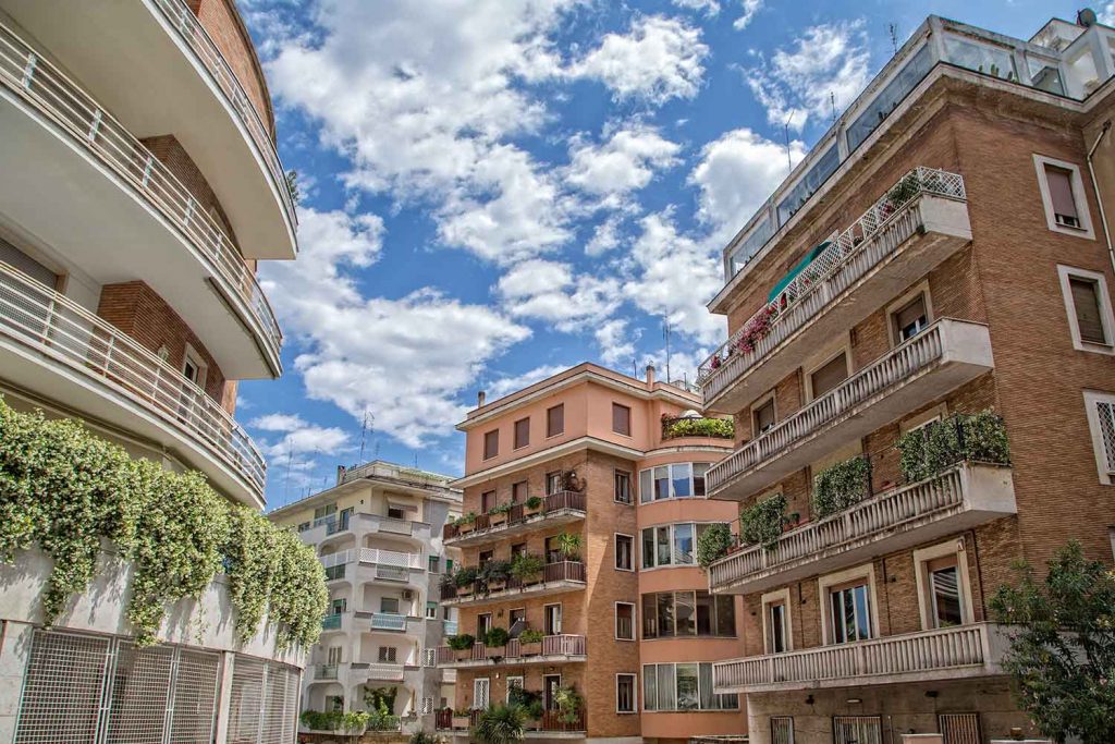 residential area of Parioli rome