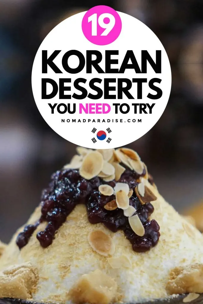 19 Korean desserts you need to try