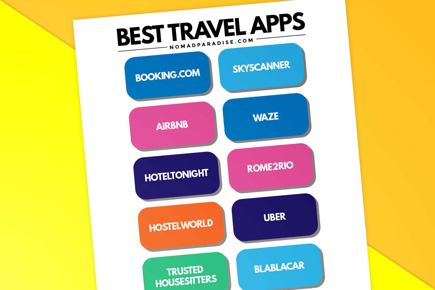 best travel apps to download
