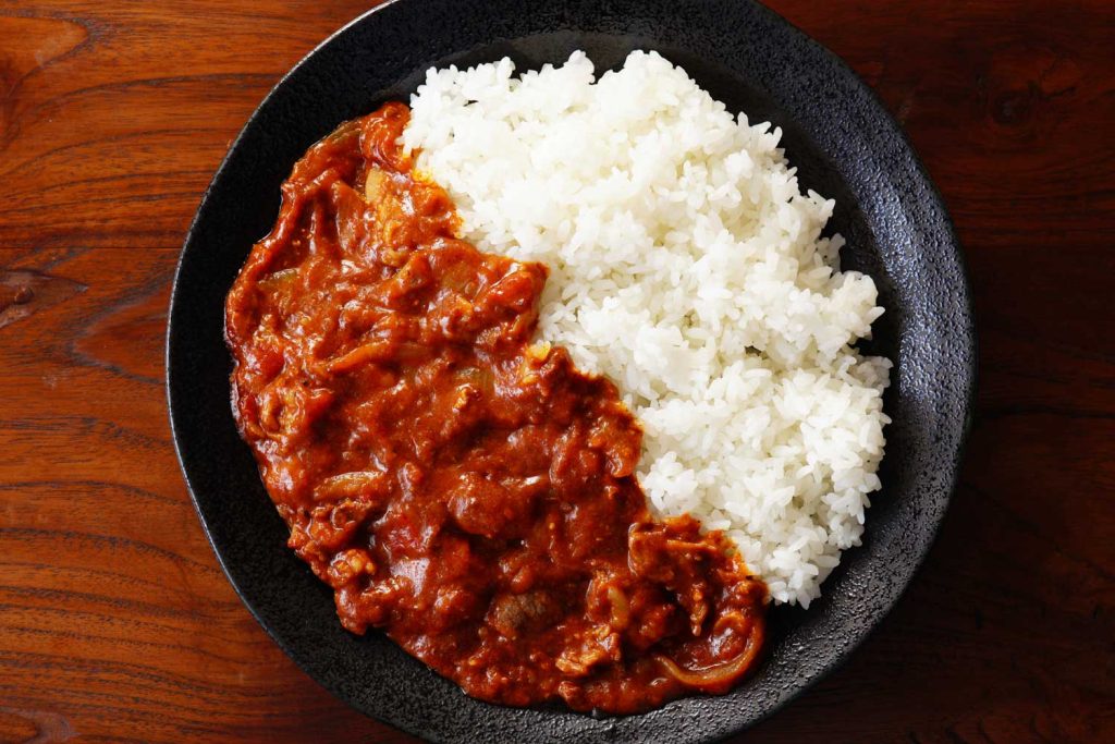 Hayashi rice in a bowl