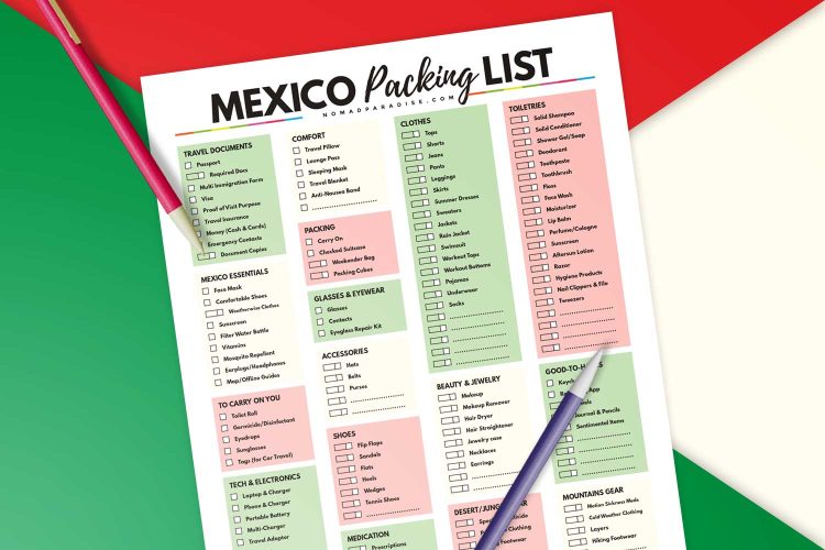 The Ultimate Mexico Packing List You Can Download Today