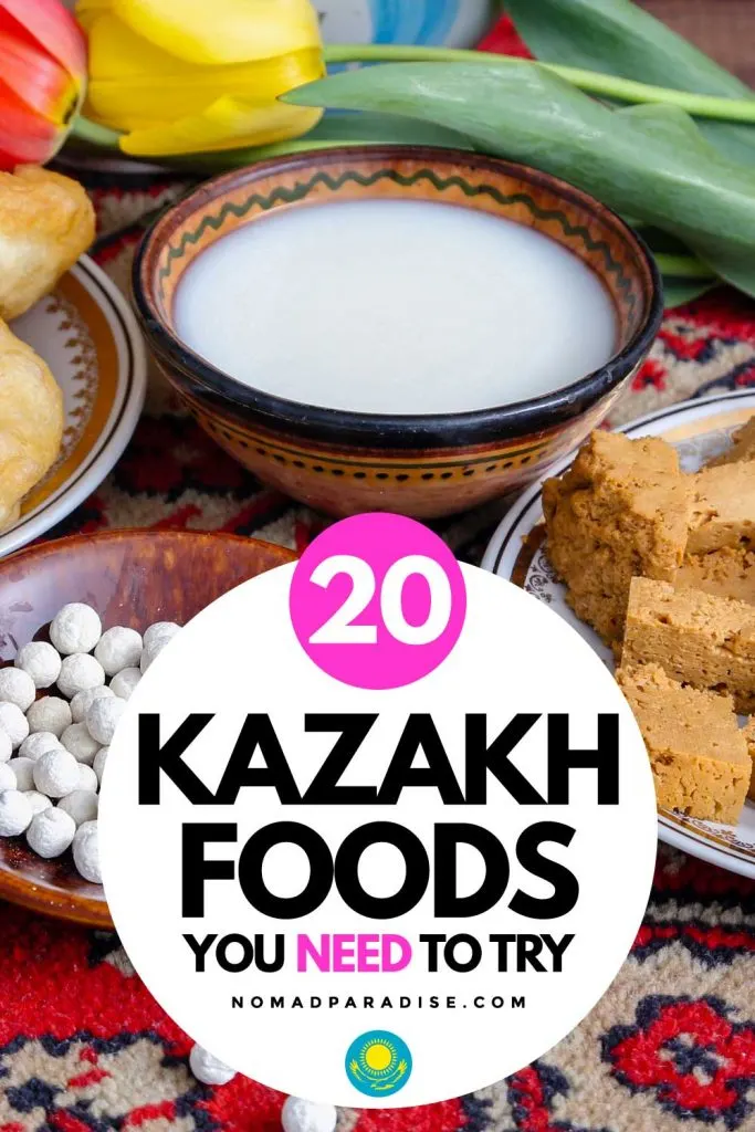 20 Kazakh foods you need to try (decorative cover pin)