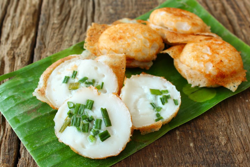 Thai Coconut Pancakes.