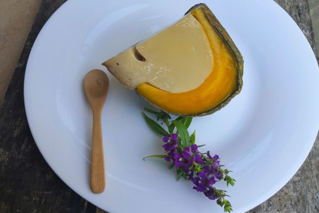 Thai Pumpkin Custard.