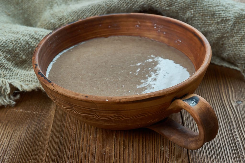 Hausa Koko in a bowl.