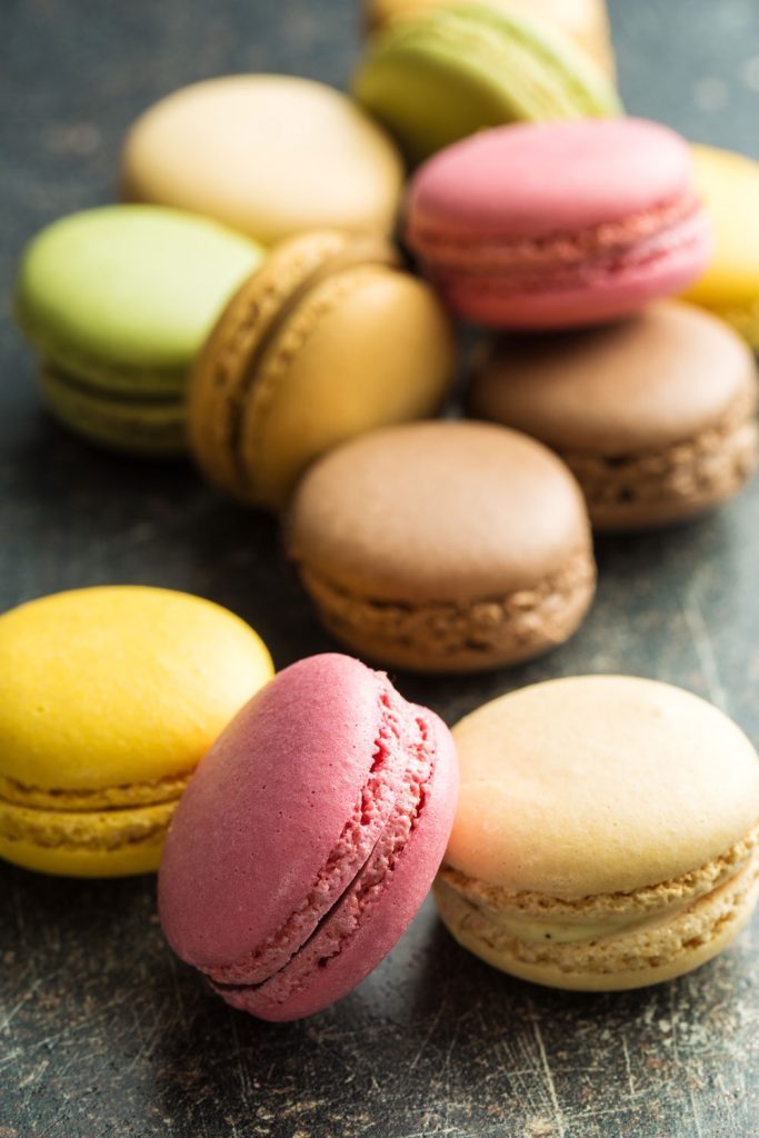 Macarons (Meringue-Based Sandwich Biscuits).