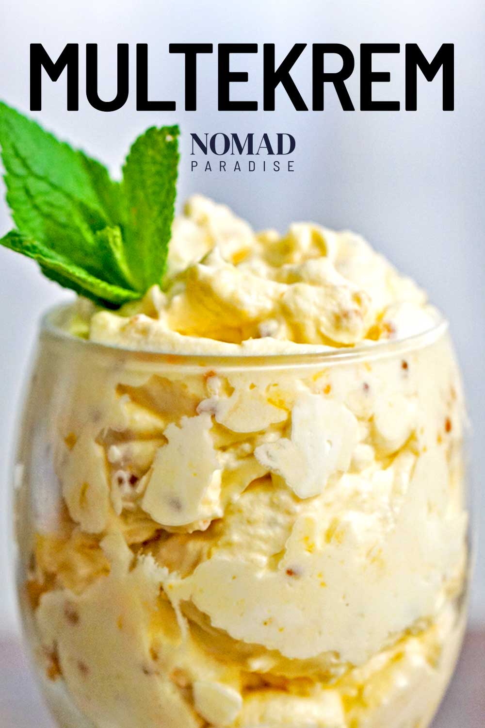 Multekrem Recipe (A Whipped Cream and Cloudberries Norwegian Dessert