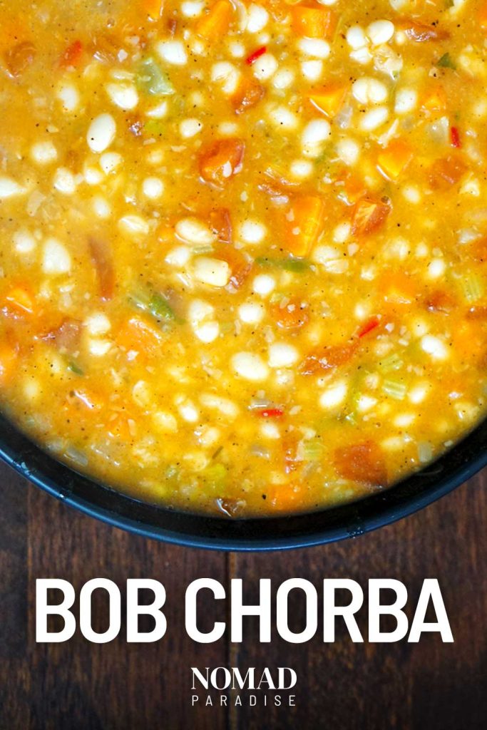 bob chorba recipe - close up shot of bob chorba