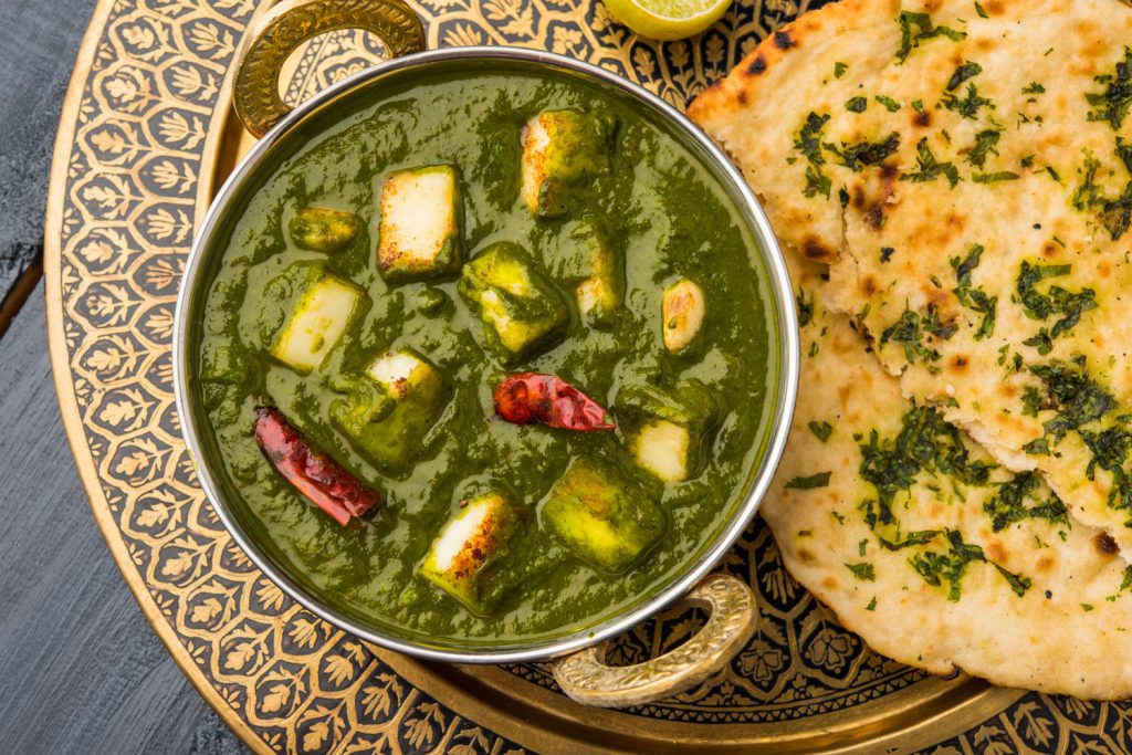 Palak paneer