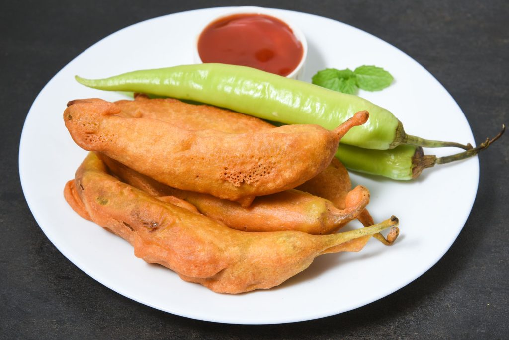 mirchi bajji