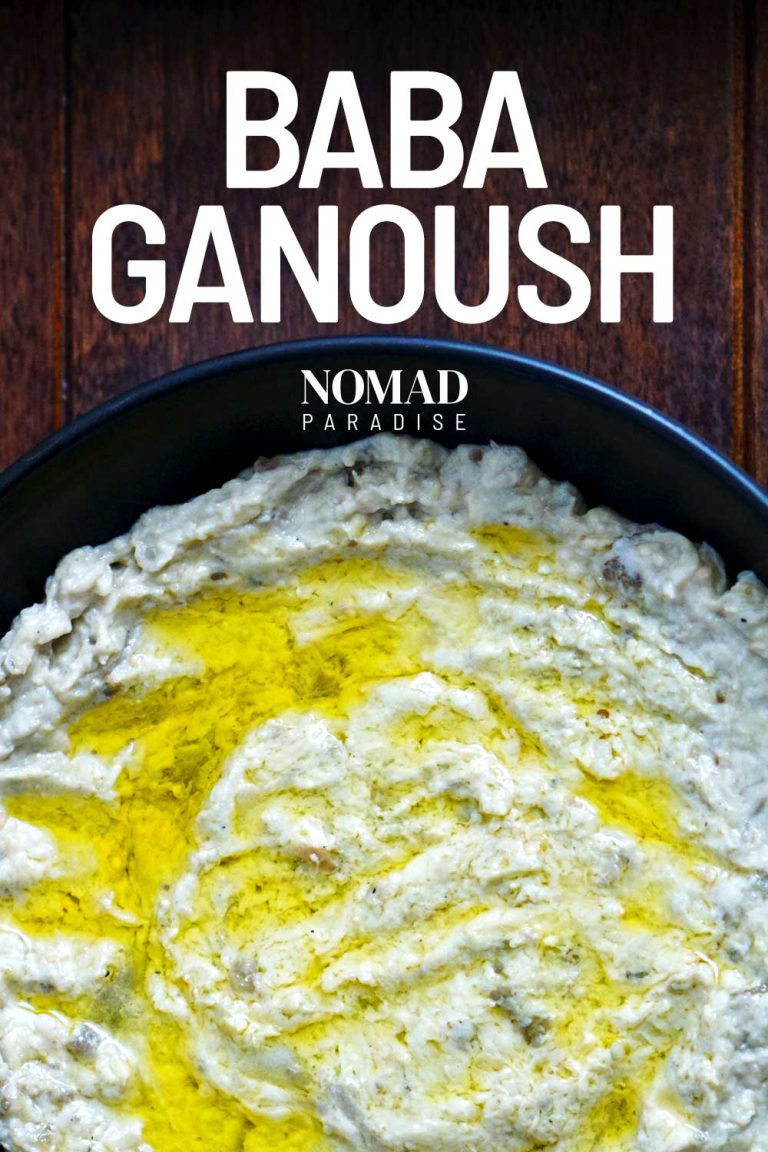 Baba Ganoush Recipe (Creamy, Smoky Meze Dip from Lebanon and the Levant)