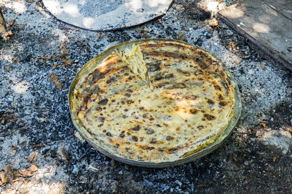Albanian Food: Flija – Baked Crepes