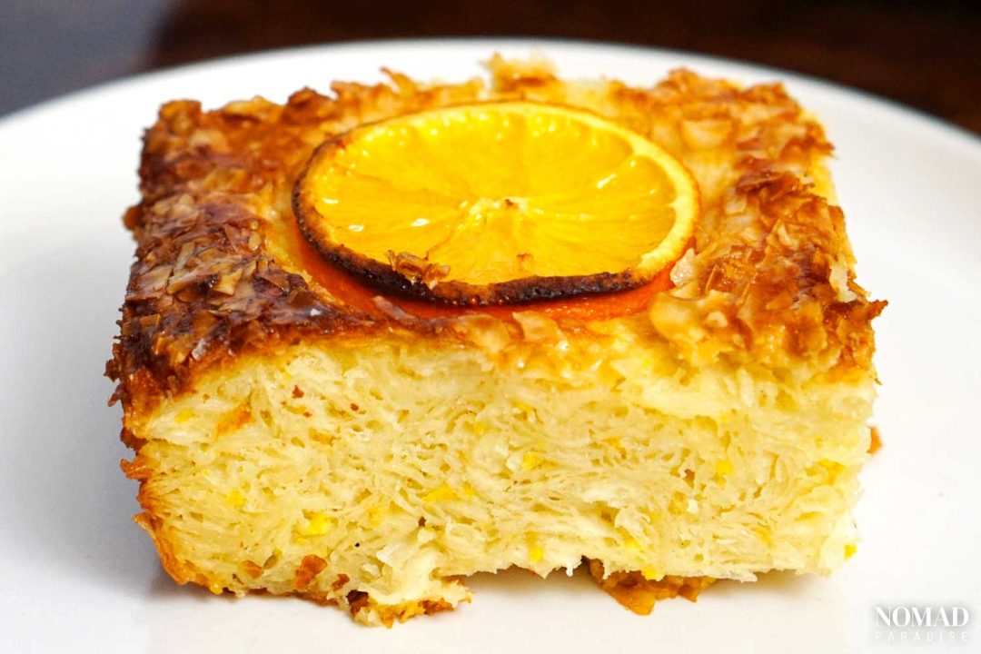 Greek Orange Cake Recipe (Portokalopita) That's Rich, Moist, and Citrussy