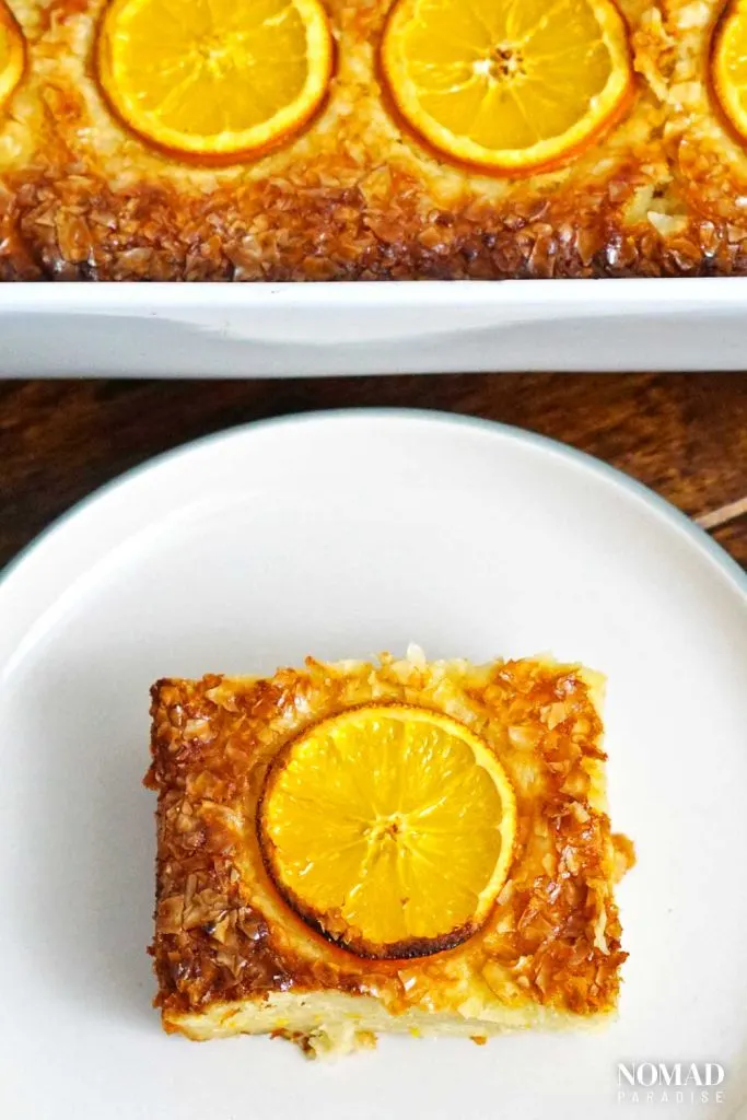 Greek Desserts: Portokalopita (Orange Cake) – Πορτοκαλόπιτα