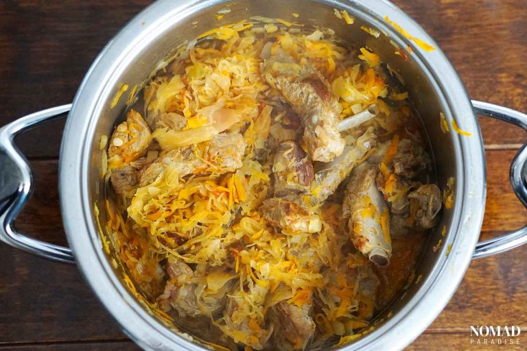 UkrainianInspired Sauerkraut Soup Recipe (Kapusniak) for a Nourishing