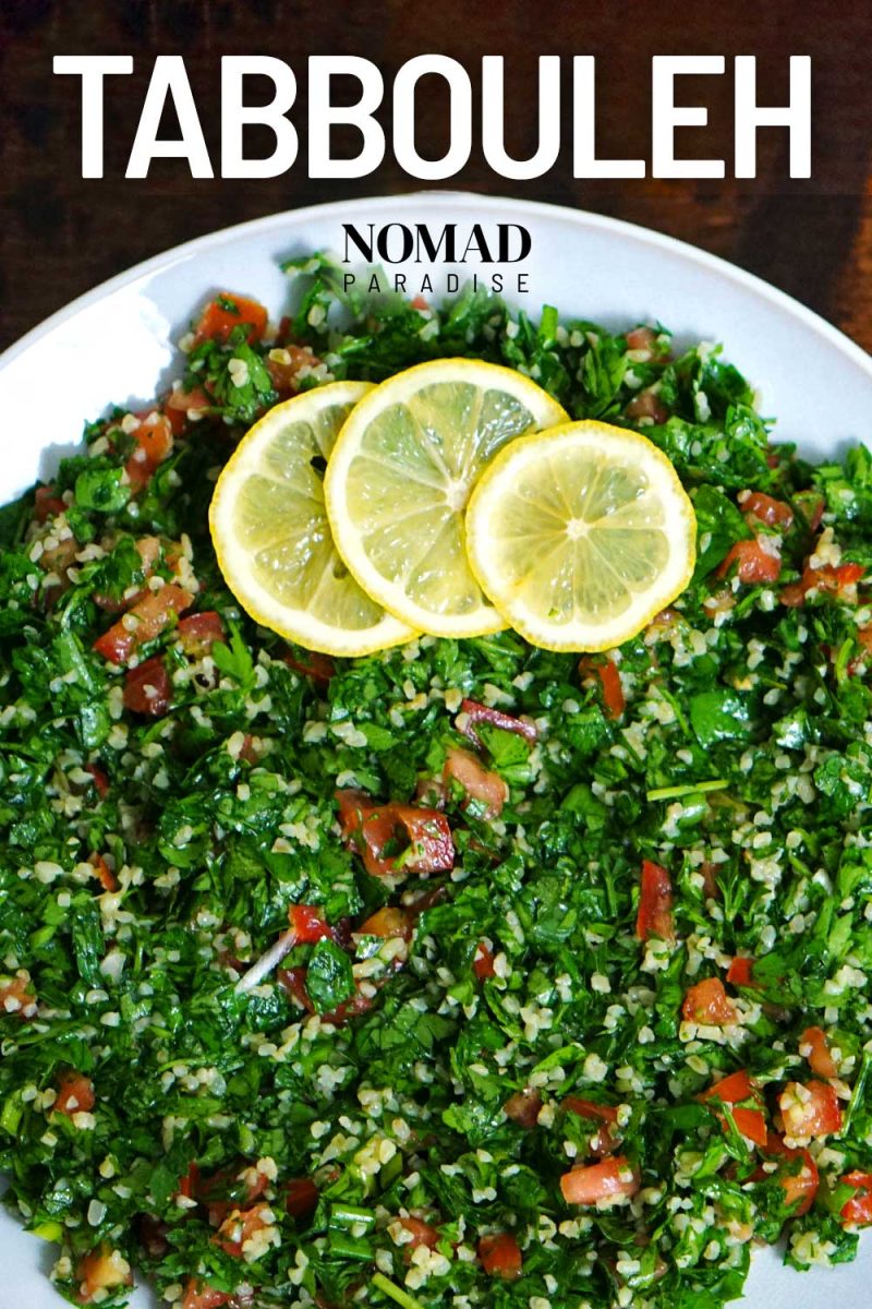 Tabbouleh Recipe (Levantine Meze Salad That's Fresh, Herby, and Full of