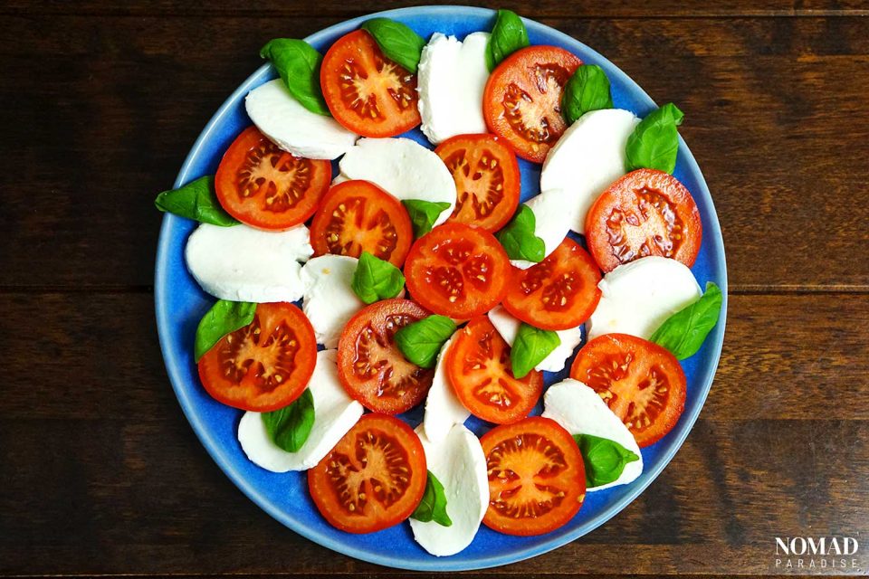Fresh and Juicy Caprese Salad Recipe That's Ready in 5 Minutes