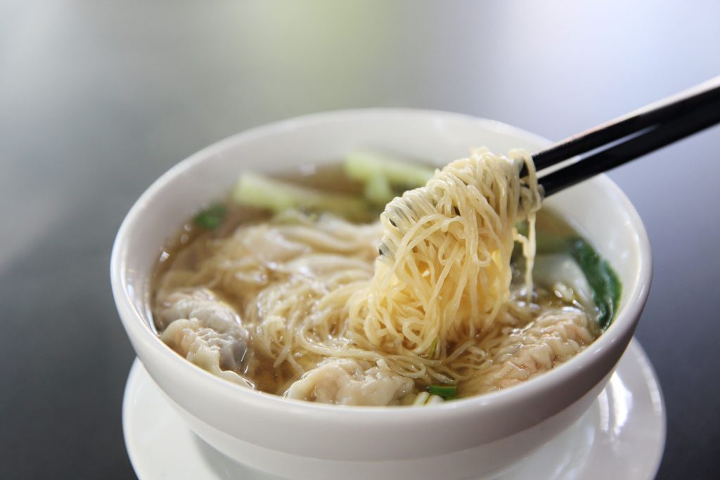 Wonton Noodles bowl