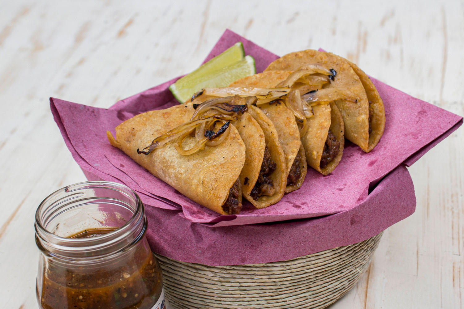 Tacos de Canasta (Basket Tacos)