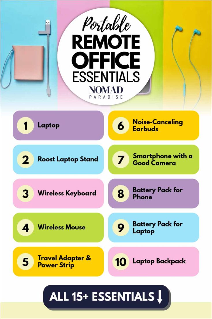 19 Portable Remote Office Essentials to Help You Stay Productive (2023