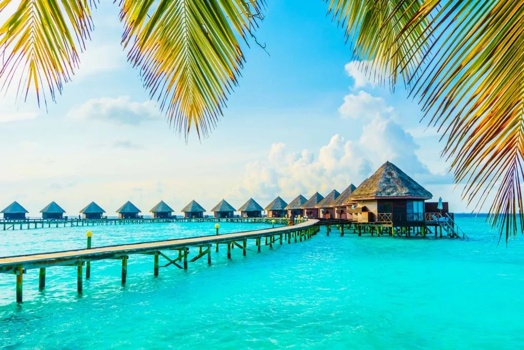 Resort in Maldives.