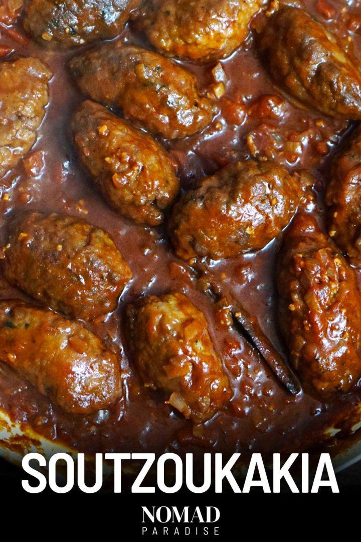Soutzoukakia Recipe (Rich Greek Meatballs)