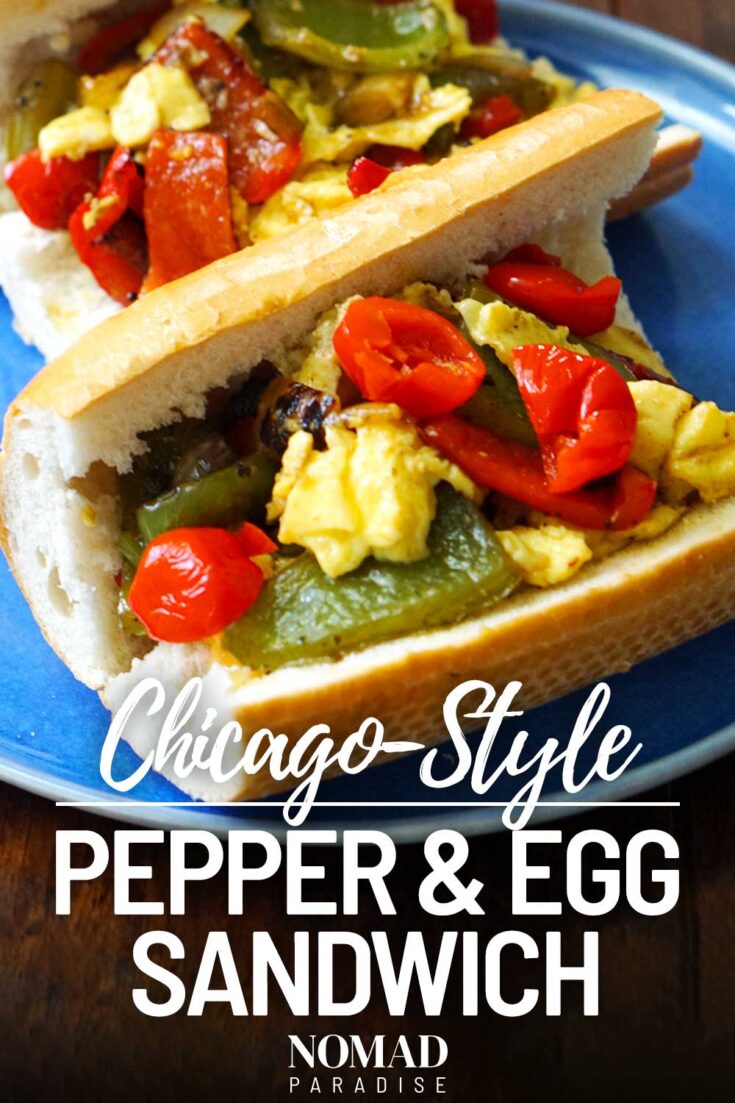 Hearty Pepper and Egg Sandwich Recipe (ChicagoStyle)