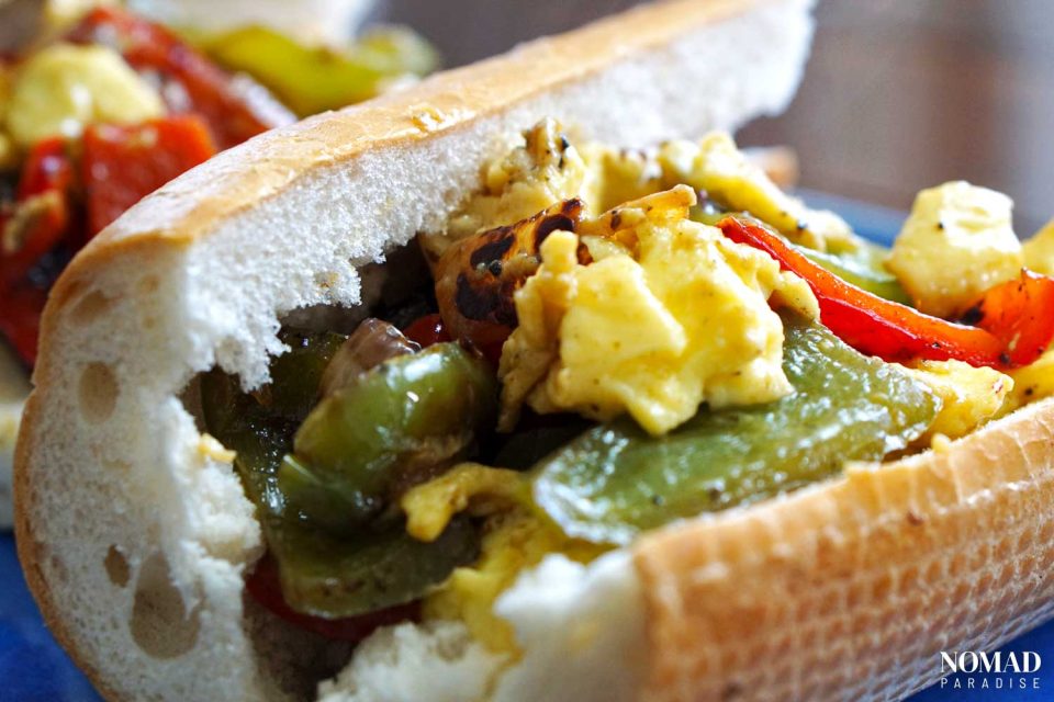 Hearty Pepper and Egg Sandwich Recipe (ChicagoStyle)