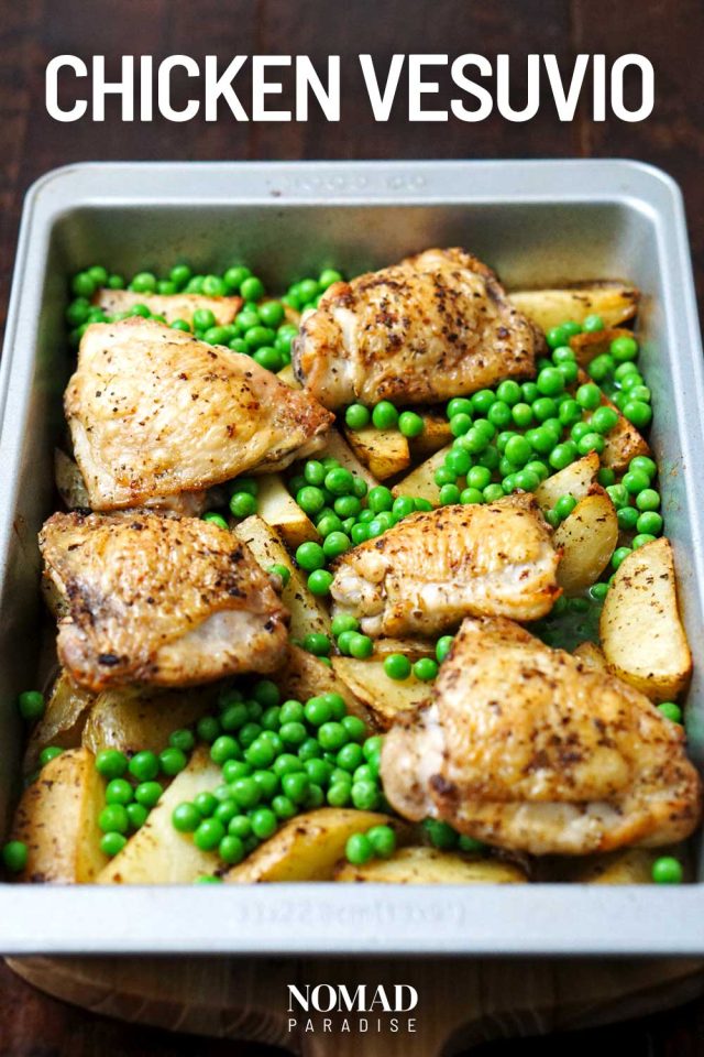 Rich and Juicy Chicken Vesuvio Recipe